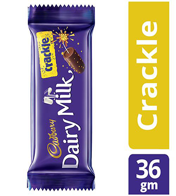 Cadbury Dairy Milk Crackle Chocolate Bar
