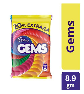 Cadbury Gems Sugar Coated Chocolate