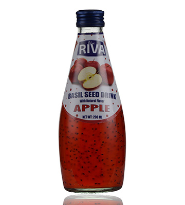 Blue Riva Basil Seed Drink Apple Flavour