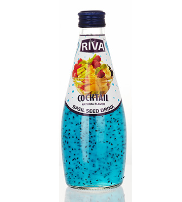 Blue Riva Basil Seed Drink Cocktail Flavour