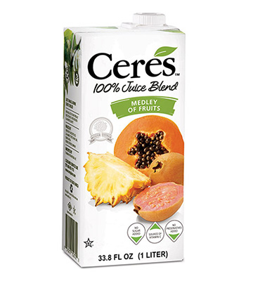 Ceres Medley of Fruits Juice