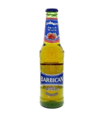Barbican Non Alcoholic Malt Beverage Peach Flavor