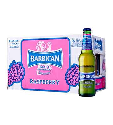 Barbican Non Alcoholic Malt Beverage Raspberry Flavor