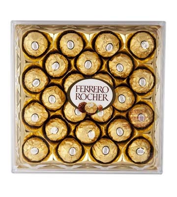 Ferrero Rocher – Chocolate (24 pcs), 300 gm Box