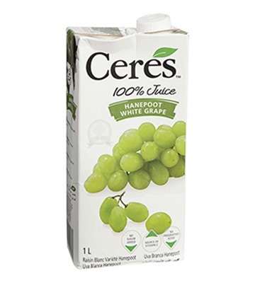Ceres Hanepoot with Grape Juice