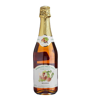 May Sparkling  Non Alcoholic Fruit Juice Litchi Flavoured