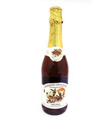 May Sparkling Non Alcoholic Fruit Juice Pomegranate Flavoured
