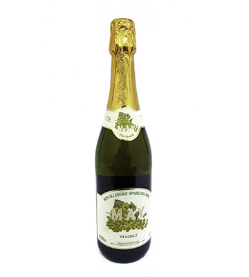 May Sparkling Non Alcoholic Fruit Juice White Grape Flavoured