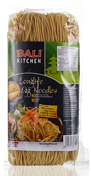 Bali Kitchen Long Life Egg Noodles 200 Gms