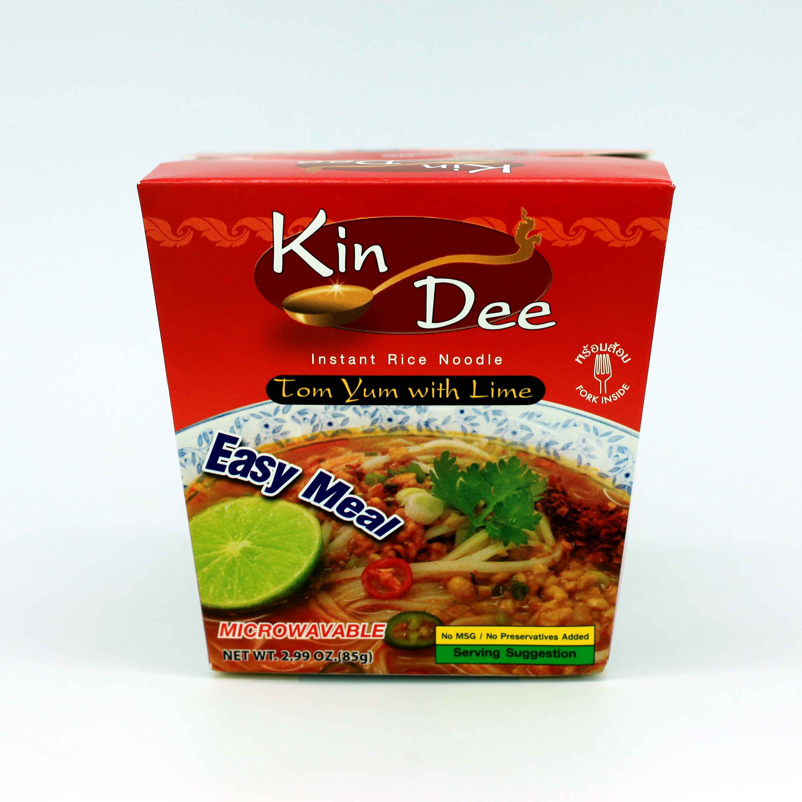 Kindee – Instant Rice Noodle Tom Yum With Lime  -85 gms