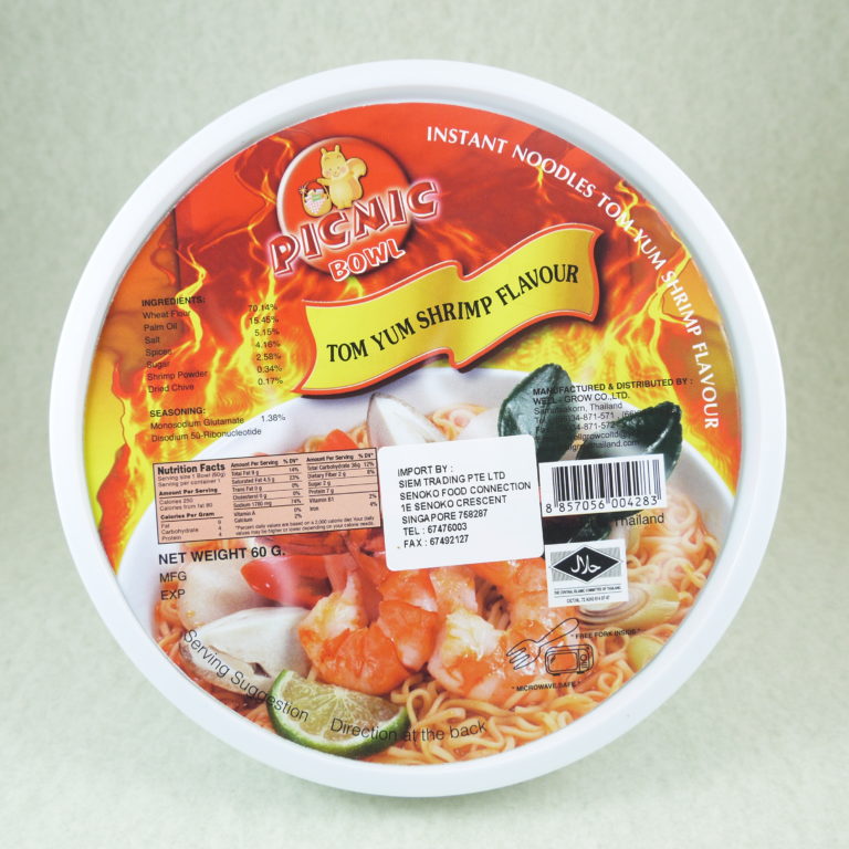 Picnic Bowl Tom Yum Shrimp Noodles 70gms