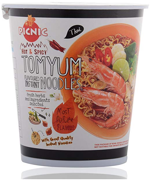 Picnic Cup Tom Yum Shrimp Noodles 60gms