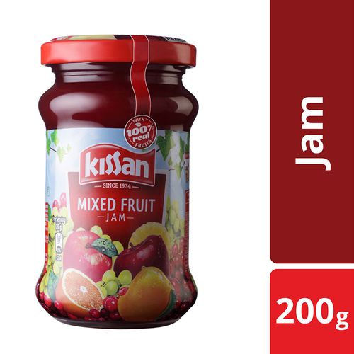 Kissan Mixed Fruit Jam, 200 gm