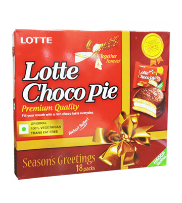 Lotte, Choco Pie, Season’s Greetings 18 Packs 504g