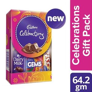 Cadbury Celebrations Assorted Chocolate, Gift Pack, 61.3 gm