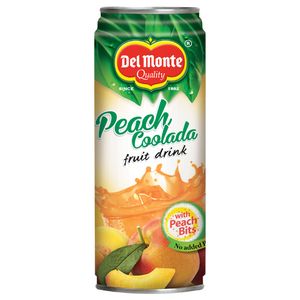Del Monte Fruit Drink – Peach Coolada, 240 ml Tin