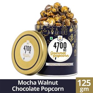 4700BC Popcorn – Mocha Walnut Chocolate, 125 gm Tin