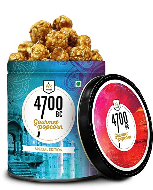 4700BC Caramel Popcorn – Himalayan Salt, 110 gm Tin