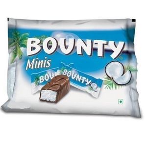 Bounty Chocolate – Minis, 227 gm Pouch