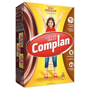 Complan Growth Drink Mix – Royale Chocolate Flavour, 500 gm Carton