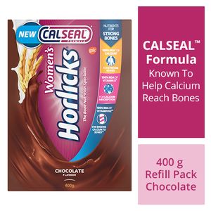 Horlicks Women’s Health & Nutrition Drink – Chocolate Flavour, 400 gm Carton