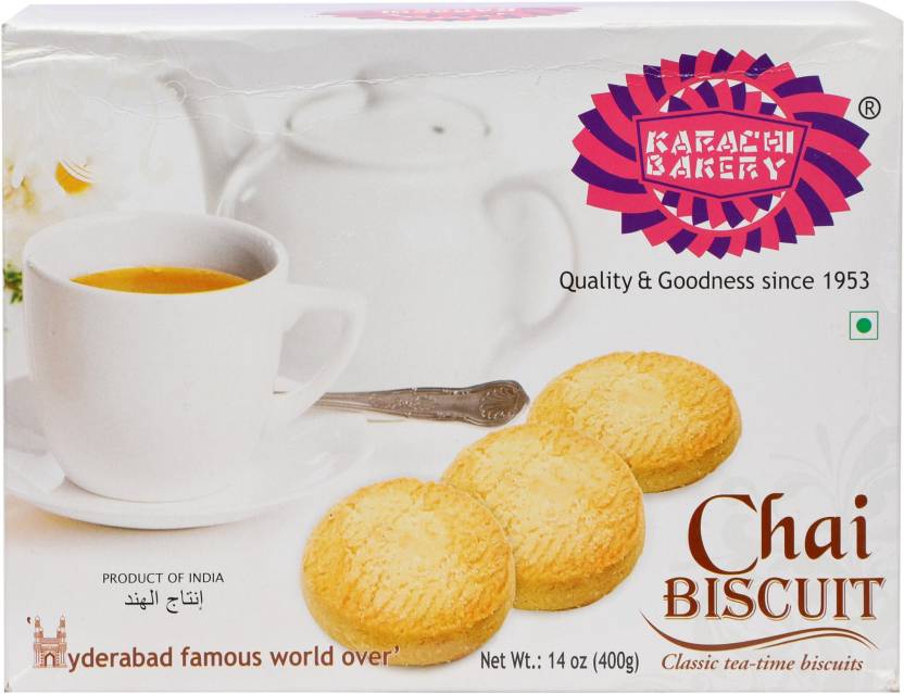 Karachi Bakery Chai Biscuit  (400 g)