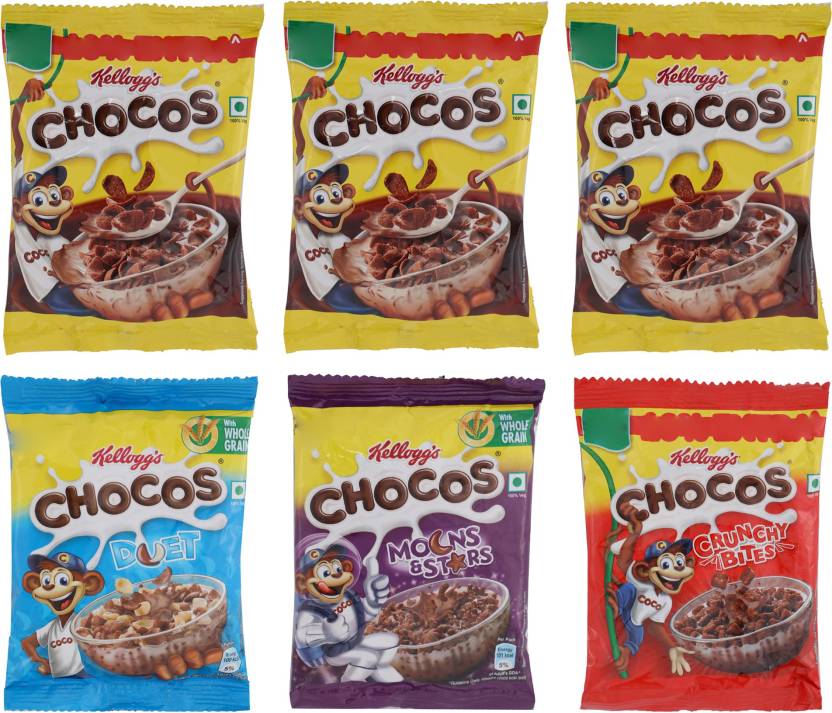 Kellogg’s Chocos Combo Pack (Pack of 6)
