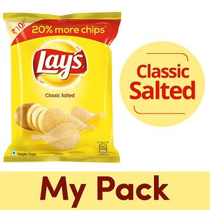 Lays Potato Chips – Classic Salted, 30 gm