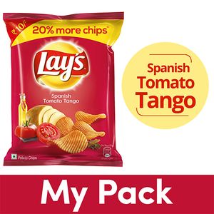 Lays Potato Chips – Spanish Tomato Tango, 25 gm