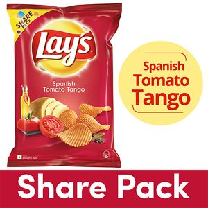 Lays Potato Chips – Spanish Tomato Tango, 95 gm Pouc