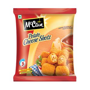 McCain Potato Cheese Shotz – Crunchy Nuggets of Potateos & Cheese, 400 gm