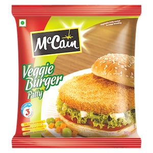 McCain Veggie Burger Patty, 360 gm Pouch
