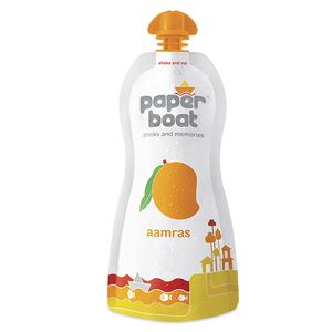 Paper Boat Drink – Aamras, 250 ml Pouch