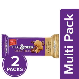 Parle Hide & Seek Choco Rolls, 2×120 gm ( Multipack )