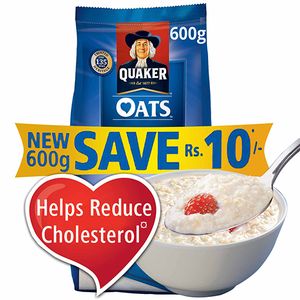 Quaker Oats, 600 gm Pouch
