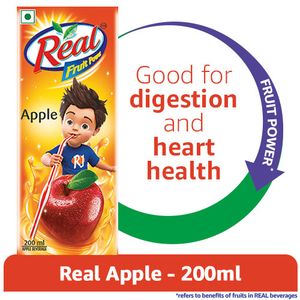 Real Juice – Fruit Power, Apple, 200 ml