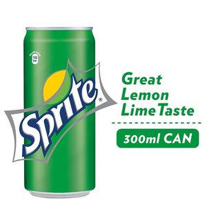 Sprite Soft Drink, 300 ml Can