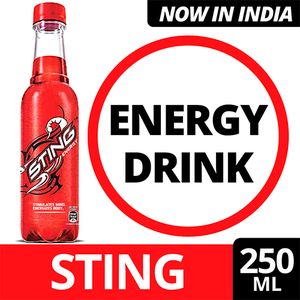 Sting Energy Drink, 250 ml Bottle