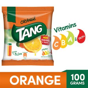 Tang Instant Drink Mix – Orange, 100 gm