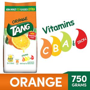 Tang Instant Drink Mix – Orange, 750 gm Pouch