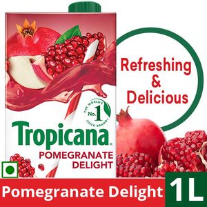 Tropicana Fruit Juice – Delight, Pomegranate, 1 L Tetra