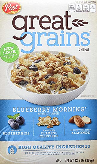 Post Cereal Blueberry Morning, 382g