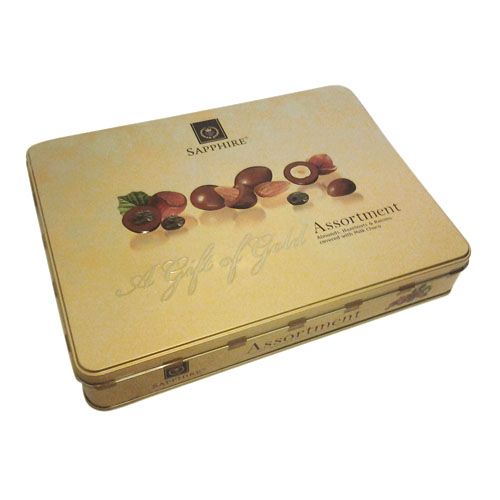 Sapphire Assortment – Almonds, Hazelnuts & Raisins Covered with Milk Choco, 350 gm