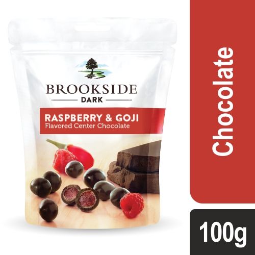 Brookside Flavored Center Chocolate – Raspberry & Goji, 33.3 gm