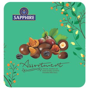 Sapphire Chocolate Coated Assortment, 200 gm