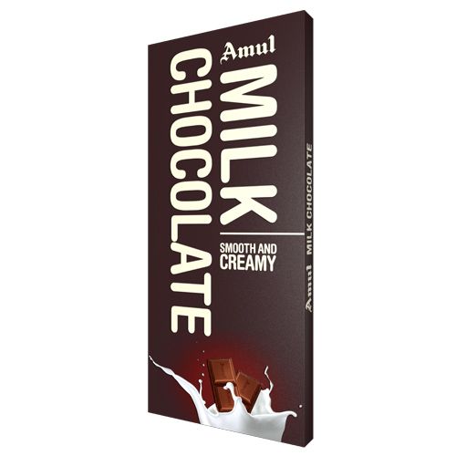 Amul Milk Chocolate- Smooth & Creamy