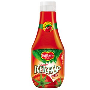 Del Monte Ketchup – Tomato, 320 gm Squeezy
