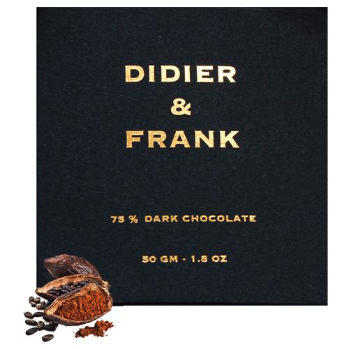 Didier & Frank 75% Dark – Chocolate, Luxury Intense Dark