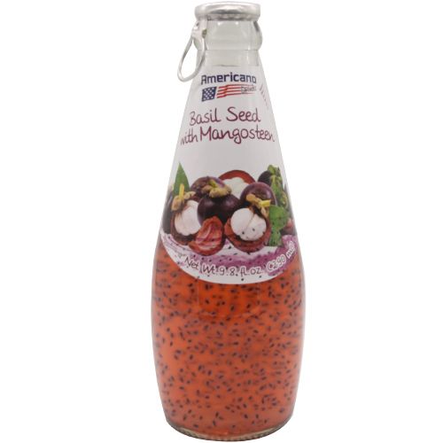 Americana Basil Seed Drinks – Mangosteen