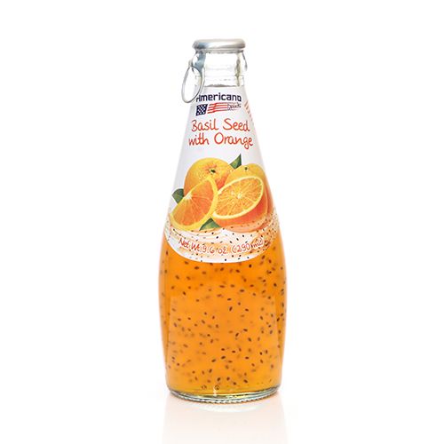Americana Basil Seed Drinks – Orange